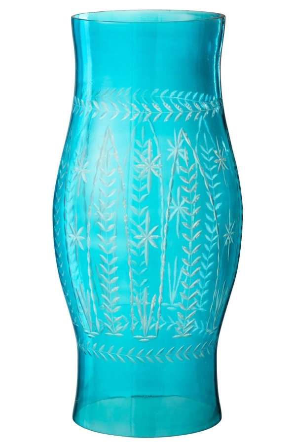 HURRICANE TARIFA GLASS AZURE LARGE