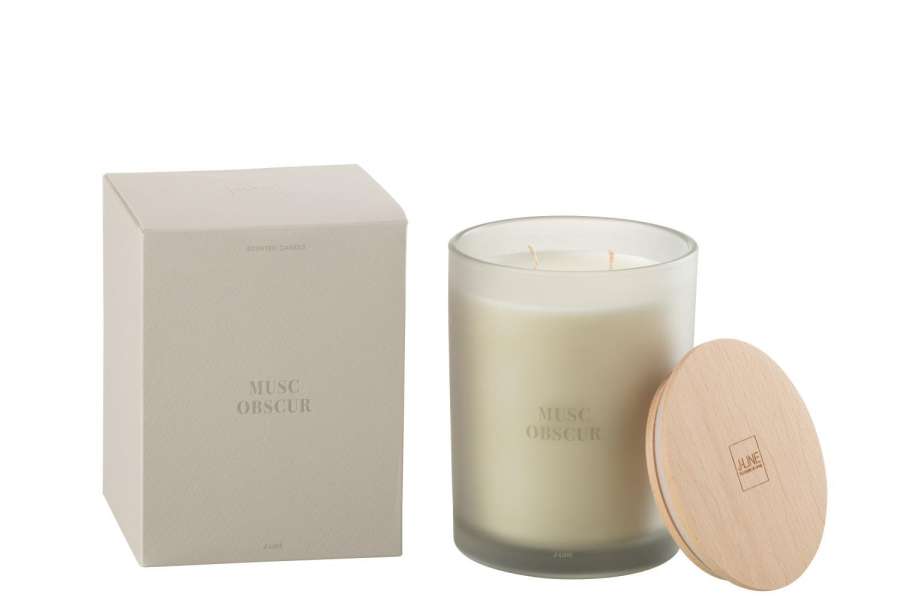 SCENTED CANDLE ACCORDS ESSENTIELS MUSC OBSCUR-52H