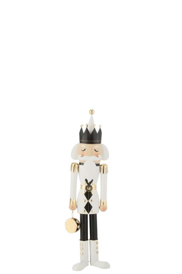 NUTCRACKER IRON BLACK/WHITE MEDIUM