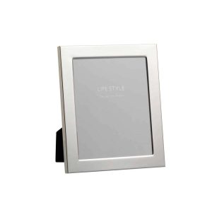 PHOTO FRAME WIDE BORDER 20X25 METAL SILVER LARGE