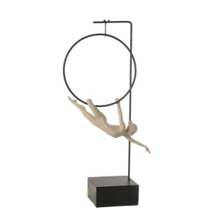 GYMNAST HOOP GAMMA RESIN BEIGE/BLACK