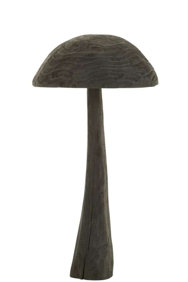 MUSHROOM WOOD BLACK LARGE