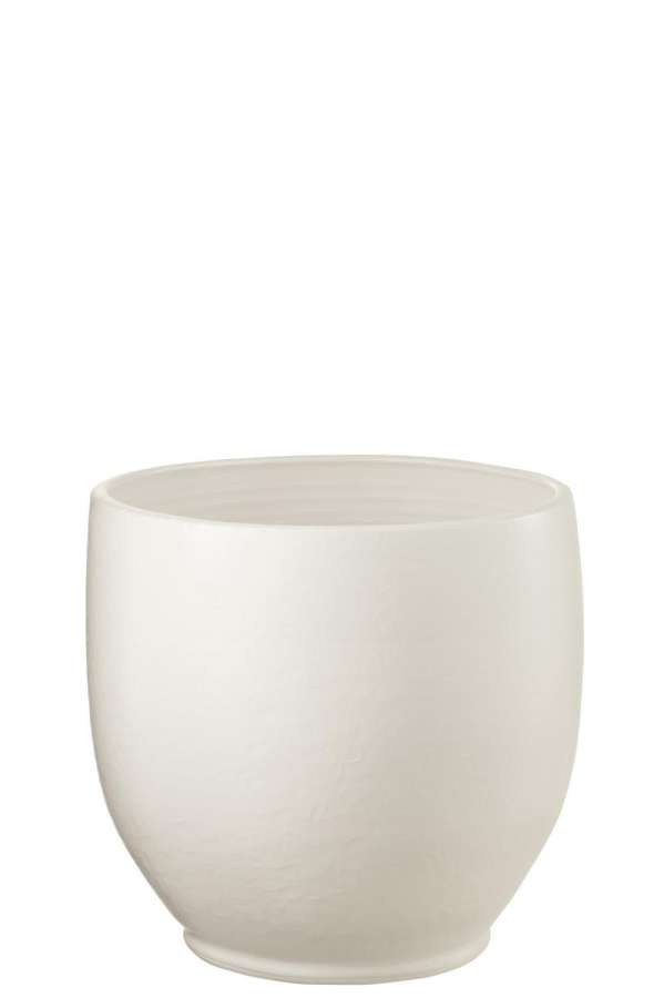 FLOWERPOT YING CERAMIC WHITE LARGE