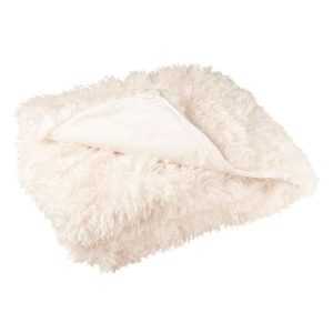 BLANKET MOUTIE POLYESTER WHITE