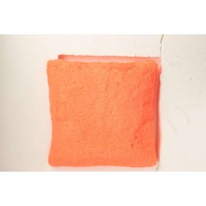 CUSHION CUTIE POLYESTER NEON RED