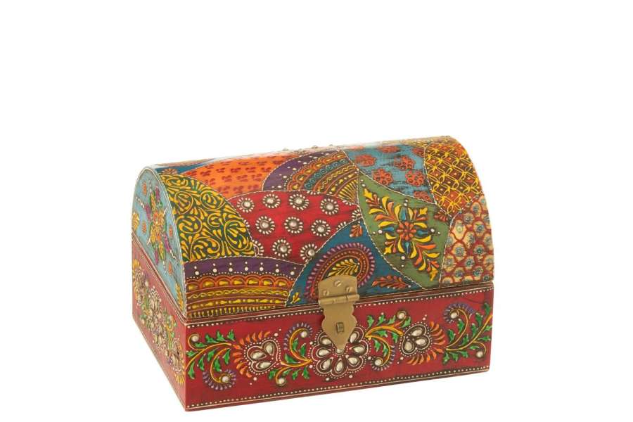 BOX RECTNAGLE DELHI MANGO WOOD MIX