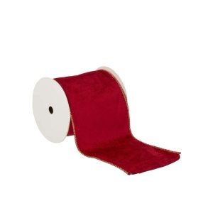 RIBBON  VELVET RED