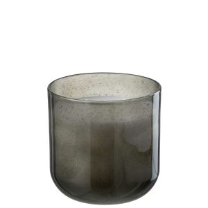 SCENTED CANDLE OLIVE&FRANKINCENSE WAX GREEN MEDIUM-75H
