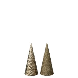 TREE PLASTIC BROWN ASSORTMENT OF 2