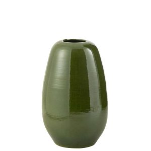VASE LOLA PORCELAIN GREEN LARGE