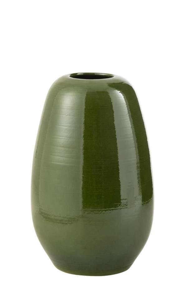 VASE LOLA PORCELAIN GREEN LARGE