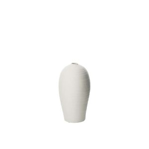 VASE CRETA CLAY WHITE SMALL