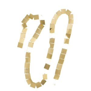 GARLAND  SQUARE PVC GOLD COLORED