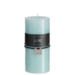 CYLINDER CANDLE AQUA L -52H