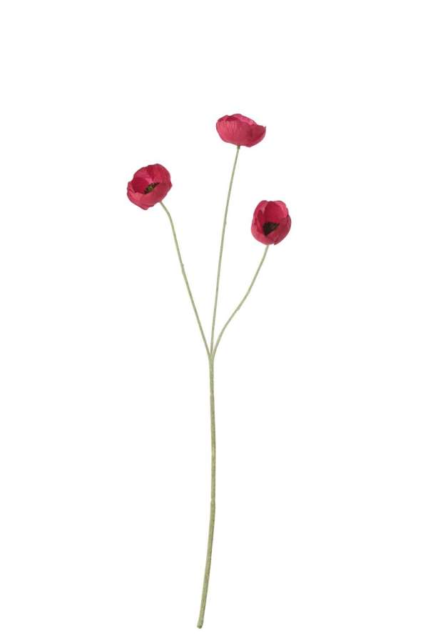 POPPY TEXTILE BURGUNDY