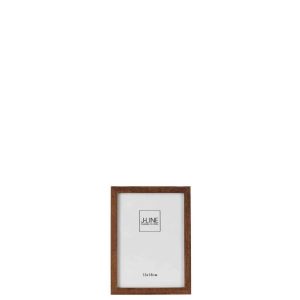 PHOTO FRAME BASIC WOOD DARK BROWN SMALL