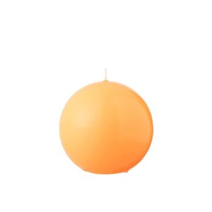 CANDLE BALL WAX FLUO ORANGE-30 HOURS