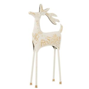 REINDEER DECORATIVE IRON OFF-WHITE