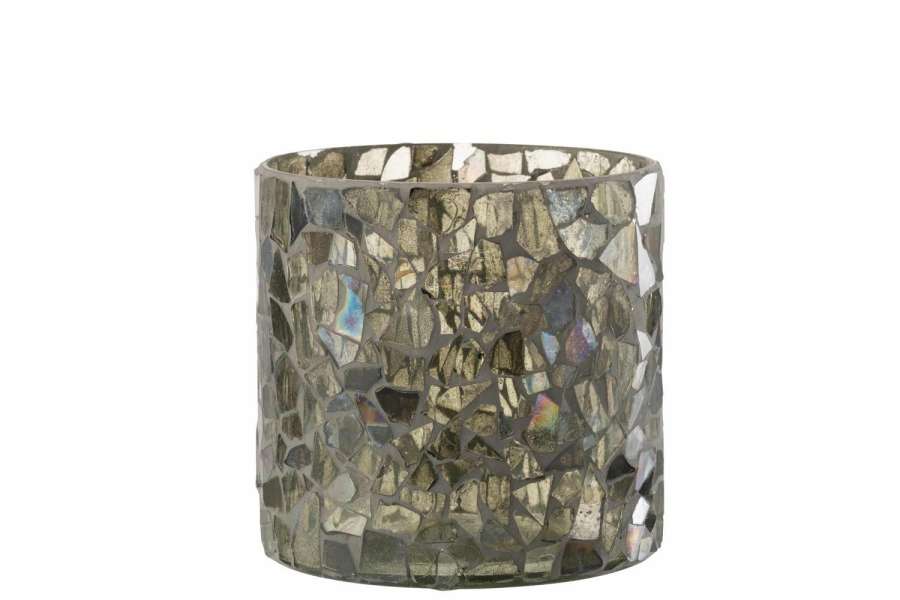 HURRICANE MOSAIC GLASS GREY/GREEN LARGE