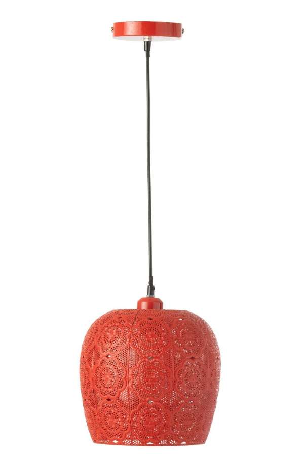 HANGING LAMP ALIVE METAL RED
