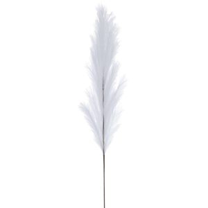 BRANCH PLUMEAU PLASTIC WHITE LARGE