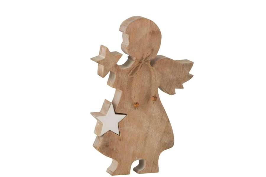 ANGEL STAR MANGO WOOD WHITE WASH/WHITE LARGE