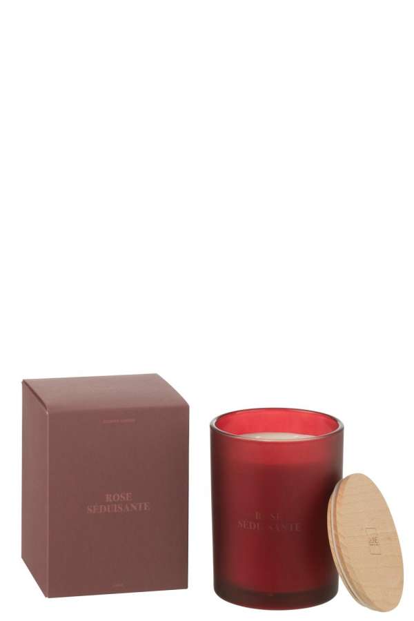 SCENTED CANDLE ACCORDS ESSENTIELS ROSE SEDUISANTE-52H