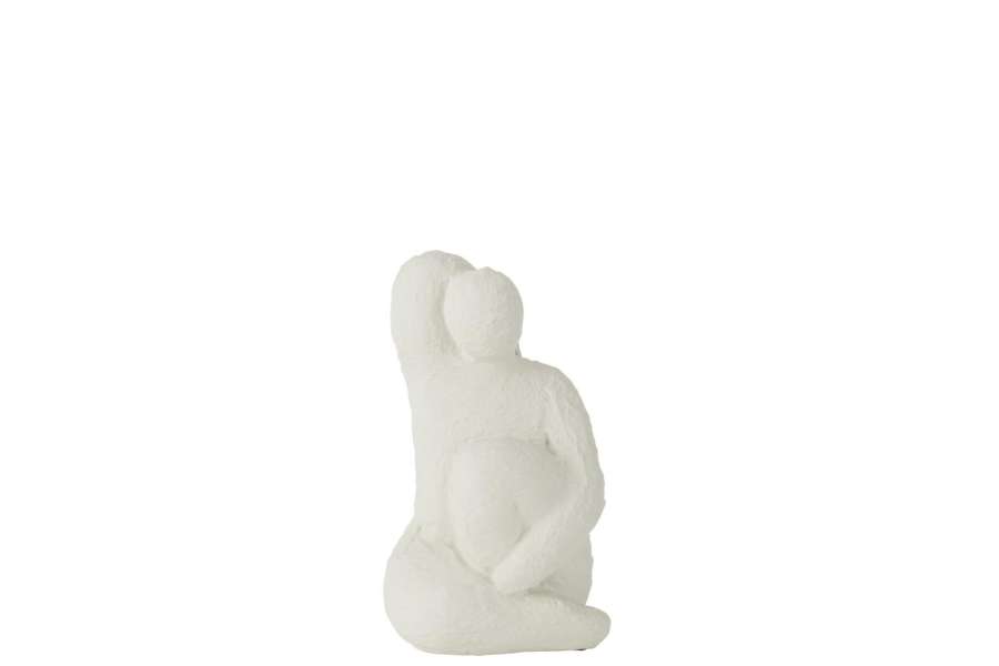 FIGURINE MODERN VENUS CEMENT WHITE SMALL