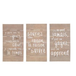 PANELS INSPIRING WOOD NATURAL ASSORTMENT OF 3