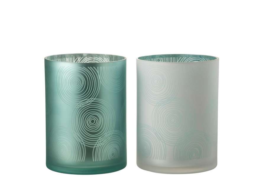 HURRICANE SPIRALS GLASS MIX EXTRA LARGE ASSORTMENT OF 2