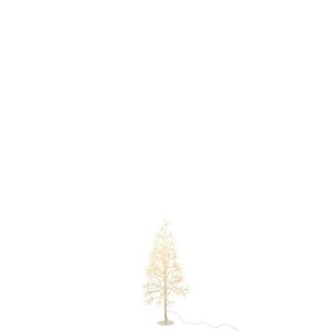 TREE LED WARM WHITE LIGHTS IRON WHITE SMALL