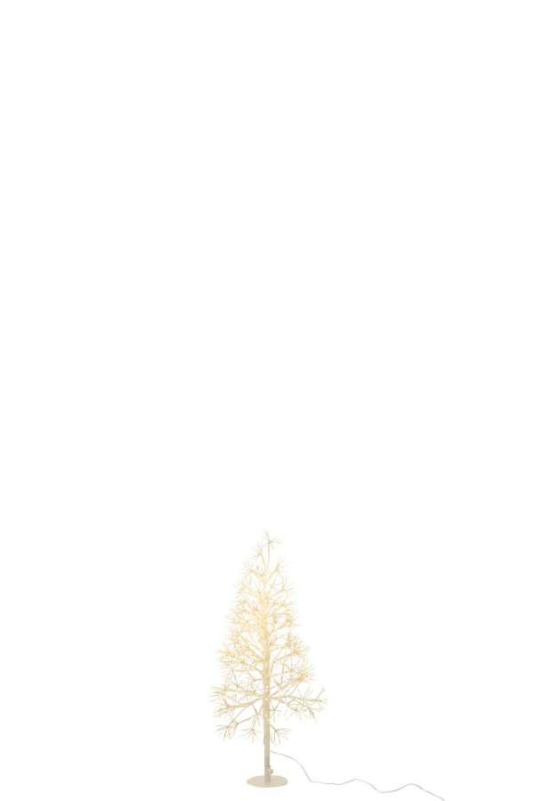 TREE LED WARM WHITE LIGHTS IRON WHITE SMALL