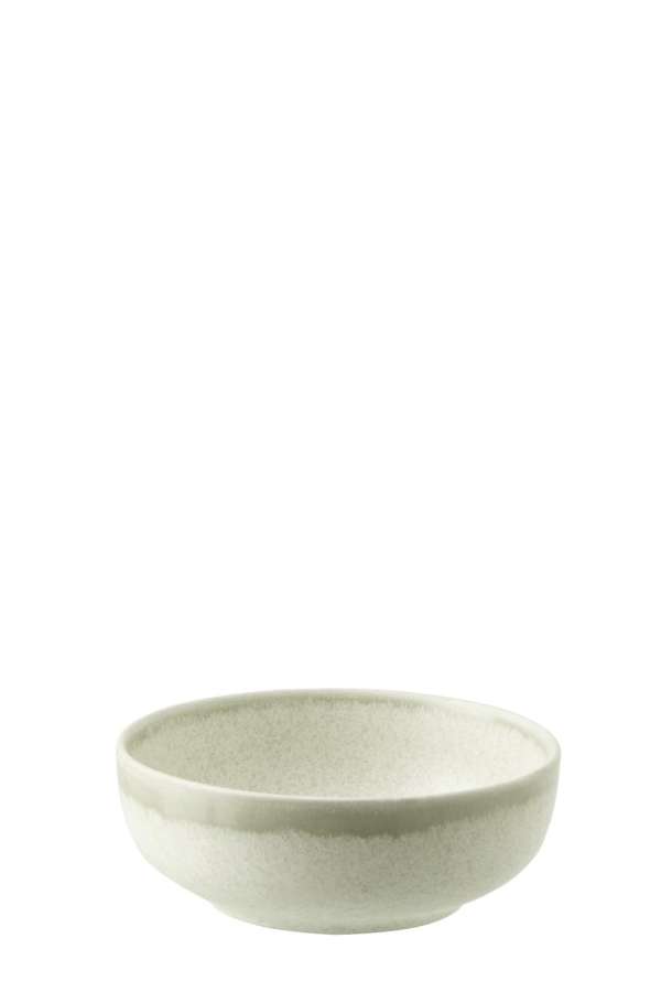 BOWL LUNA STONEWARE LIGHT GREEN MEDIUM