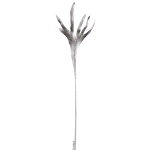 BRANCH HORNS PLASTIC SILVER