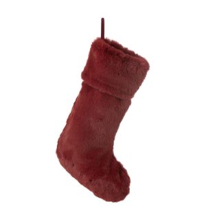 HANGER STOCKING CUTIE POLYESTER BURGUNDY