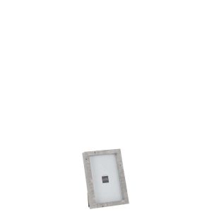 PHOTO FRAME RECTANGLE 10X15CM MDF LIGHT GRAY