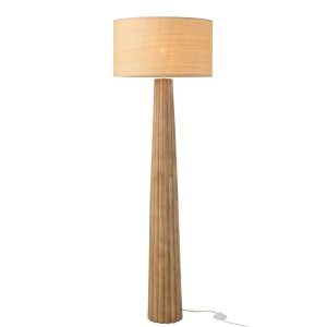 FLOOR LAMP UMBRELLA AILANTHUS WOOD NATURAL