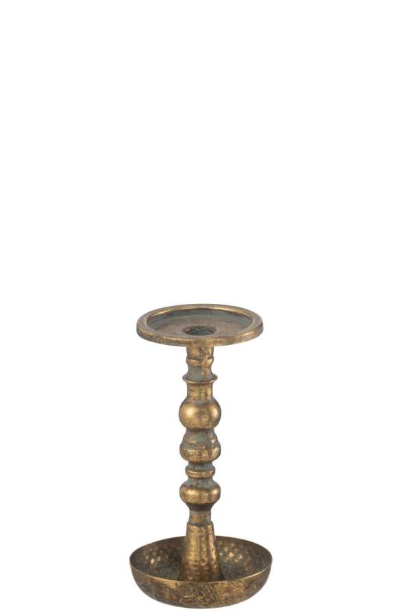 CANDLE HOLDER JERE METAL GOLD