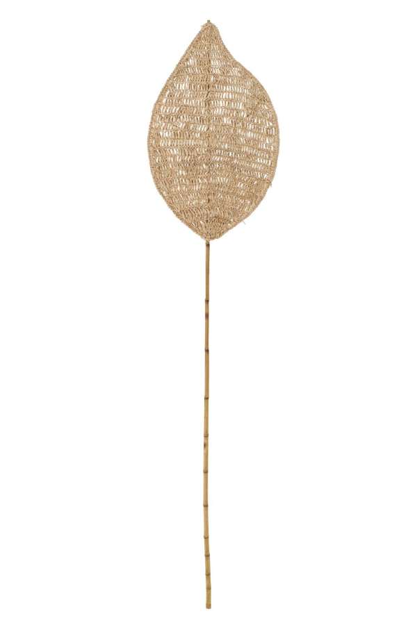 DECORATIVE BRANCH LEAF SISAL NATURAL