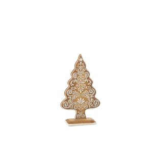 GINGERBREAD PINE TREE LIMEPOWDER BEIGE/WHITE SMALL