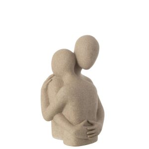 BUST COUPLE HUG RESIN BEIGE