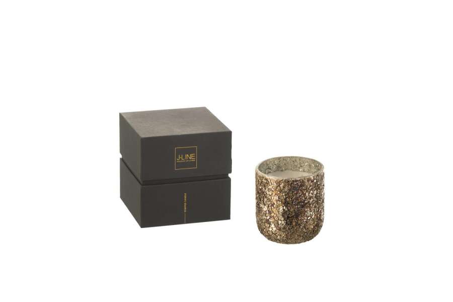 SCENTED CANDLE LUXURIA BRONZE SMALL- 40H