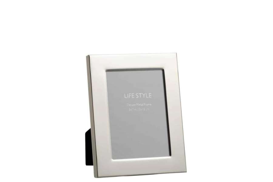 PHOTO FRAME WIDE BORDER 13X18 METAL SILVER MEDIUM