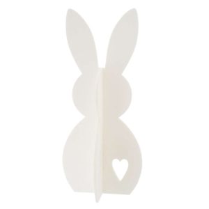 RABBIT FELT WHITE LARGE