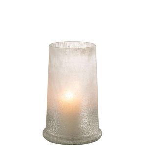 HURRICANE SUGAR GLASS WHITE LARGE