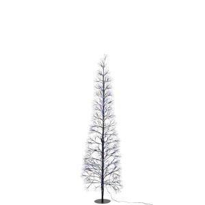 TREE LED MULTICOLOR LIGHTS IRON BLACK LARGE