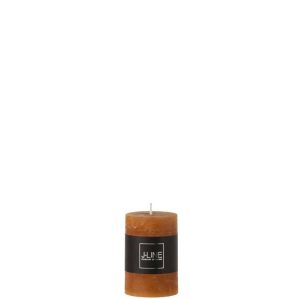 CYLINDER CANDLE  CARAMEL  S18H