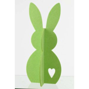 RABBIT FELT GREEN LARGE