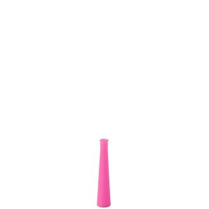 VASE TUBE GLASS NEON PINK