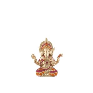 GANESHA SITTING RESIN MIX SMALL